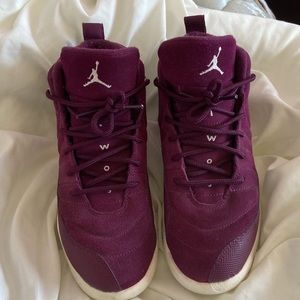 Size 3, jordan retro 12s ‘Bordeaux’